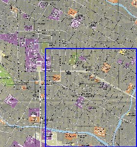 mapa de Chengdu em ingles