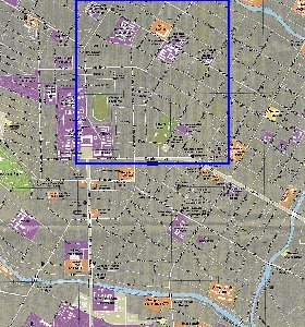 mapa de Chengdu em ingles