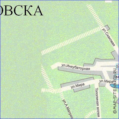 carte de Chernyakhovsk