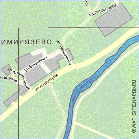 carte de Chernyakhovsk