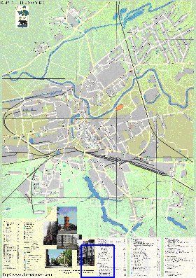 carte de Chernyakhovsk