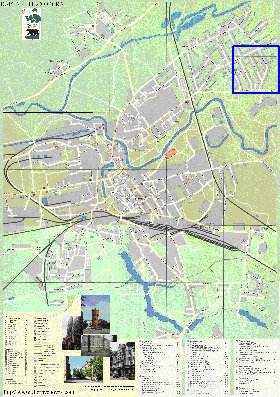 carte de Chernyakhovsk