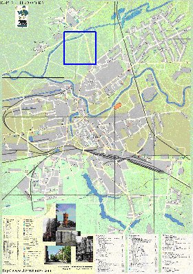 carte de Chernyakhovsk