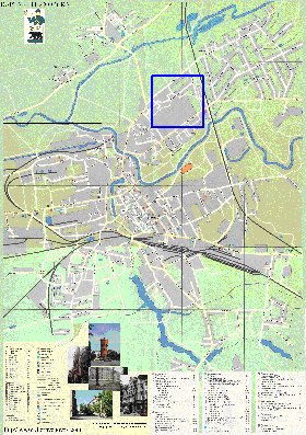 carte de Chernyakhovsk