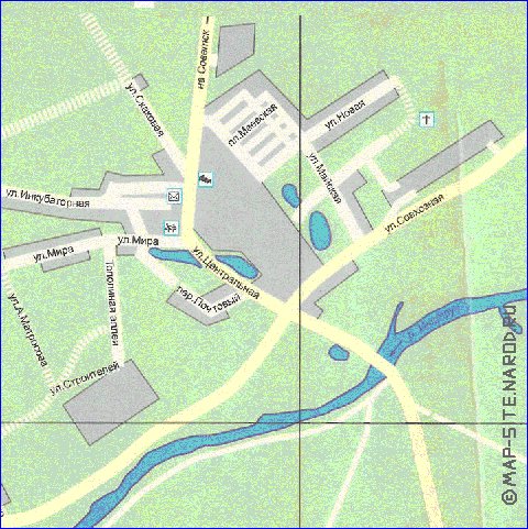 carte de Chernyakhovsk