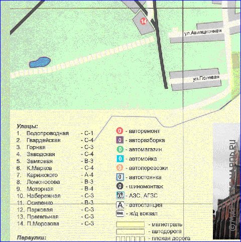 carte de Chernyakhovsk