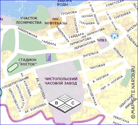 carte de Tchistopol