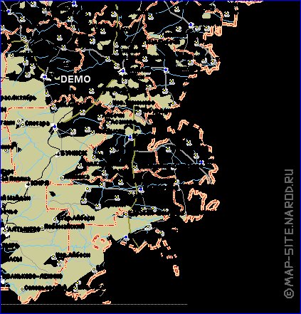 Administrativa mapa de Chuvachia