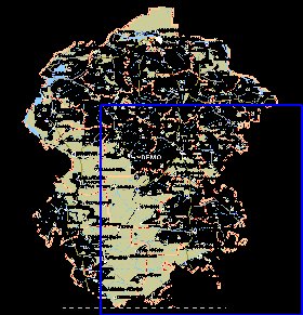 Administrativa mapa de Chuvachia